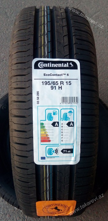 Continental ContiEcoContact 6 195/65R15
