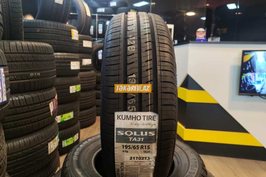 Kumho 195/65 R15 - 4 fəsil təkəri