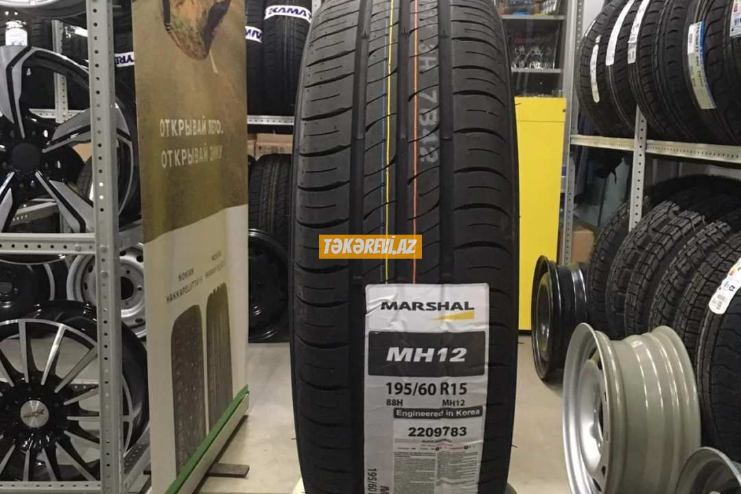 Marshal (By Kumho) 195/60 R15 - 4 fəsil təkəri