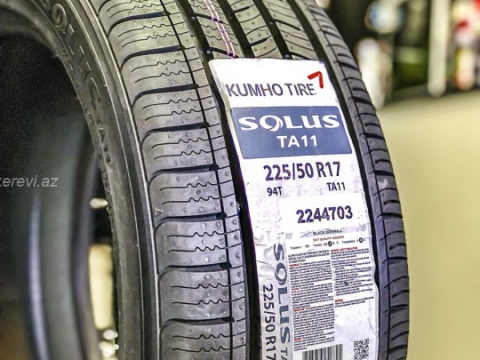 Kumho Solus TA11 225/50 R17 - 4 fəsil təkəri