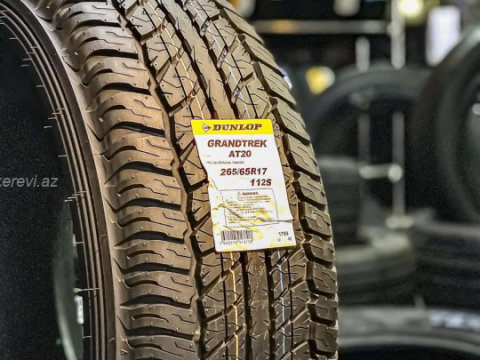 Dunlop Grandtrek AT20 265/65 R17 - 4 fəsil təkəri