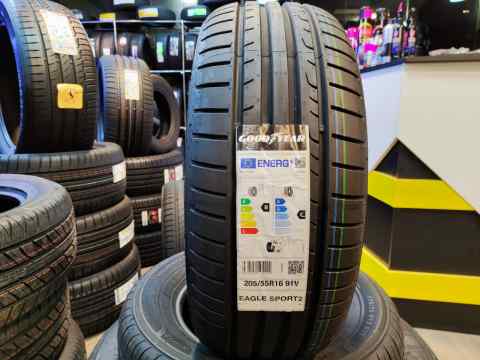 Good Year Eagle Sport2 205/55 R16 - Yay təkəri