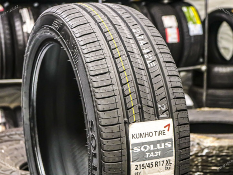 Kumho Solus TA31 215/45 R17 - 4 fəsil təkəri